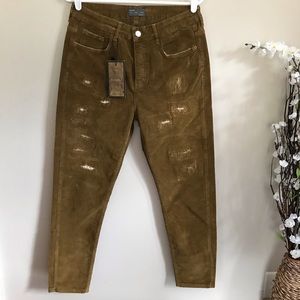 zara corduroy pants mens